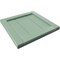Ekena Millwork 12"W x 12"H True Fit PVC Framed Board-n-Batten Shutters Sample, Seaglass SAMPLE-TFPBFSG - alternate 2